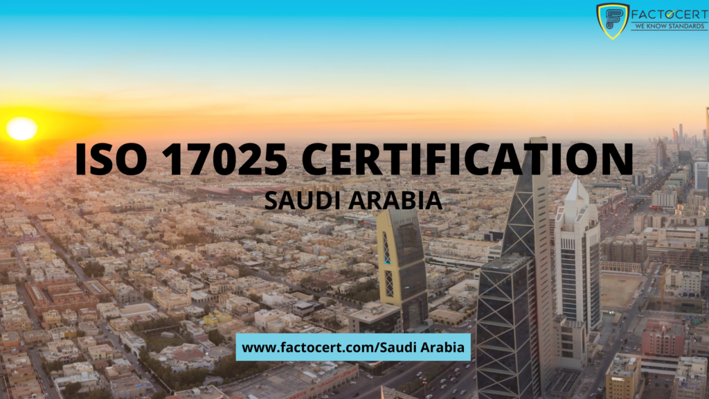 ISO 17025 Certification in Aaudi Arabia