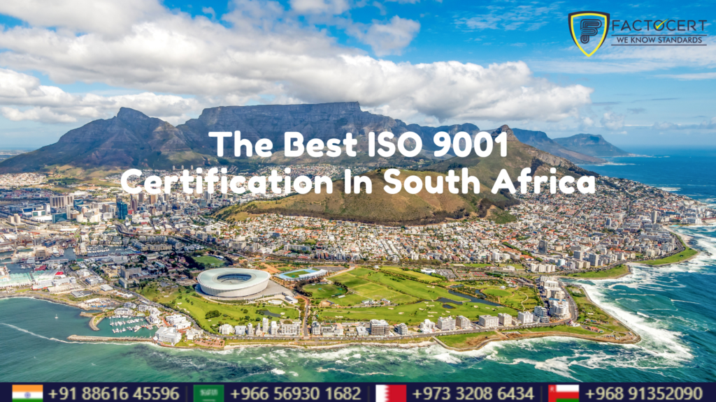The Best ISO 9001 Certification In South Africa