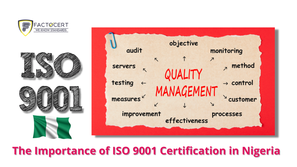 The Importance of ISO 9001 Certification in Nigeria