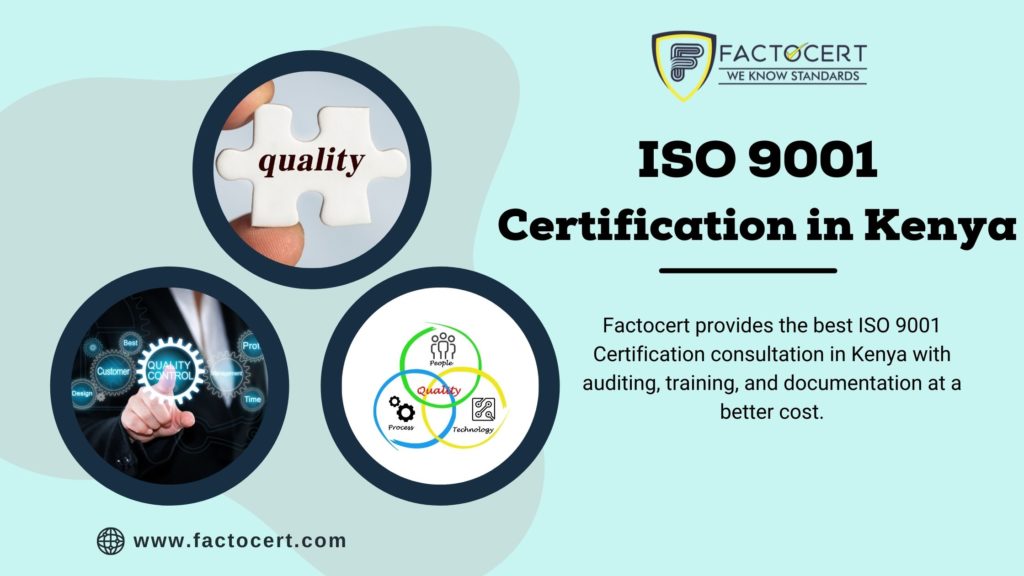 ISO 9001 certification in Kenya