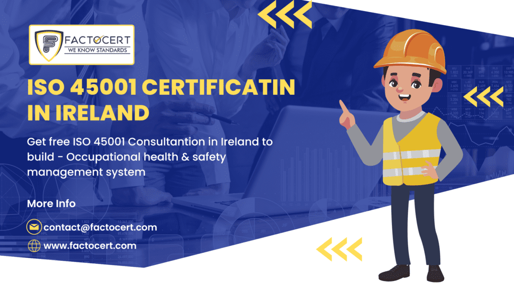 iso 45001 certification in ireland