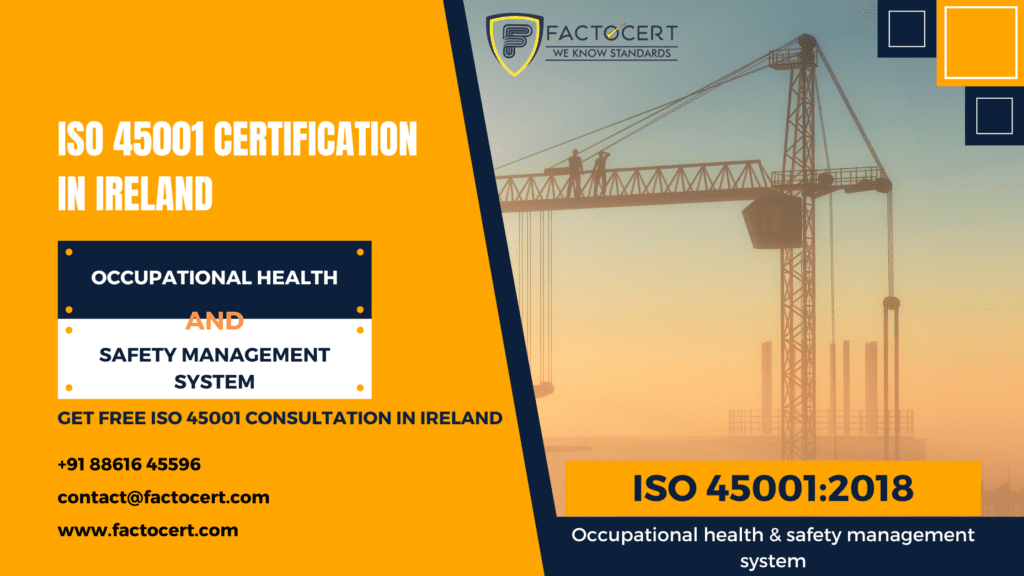 ISO 45001 Certification in ireland