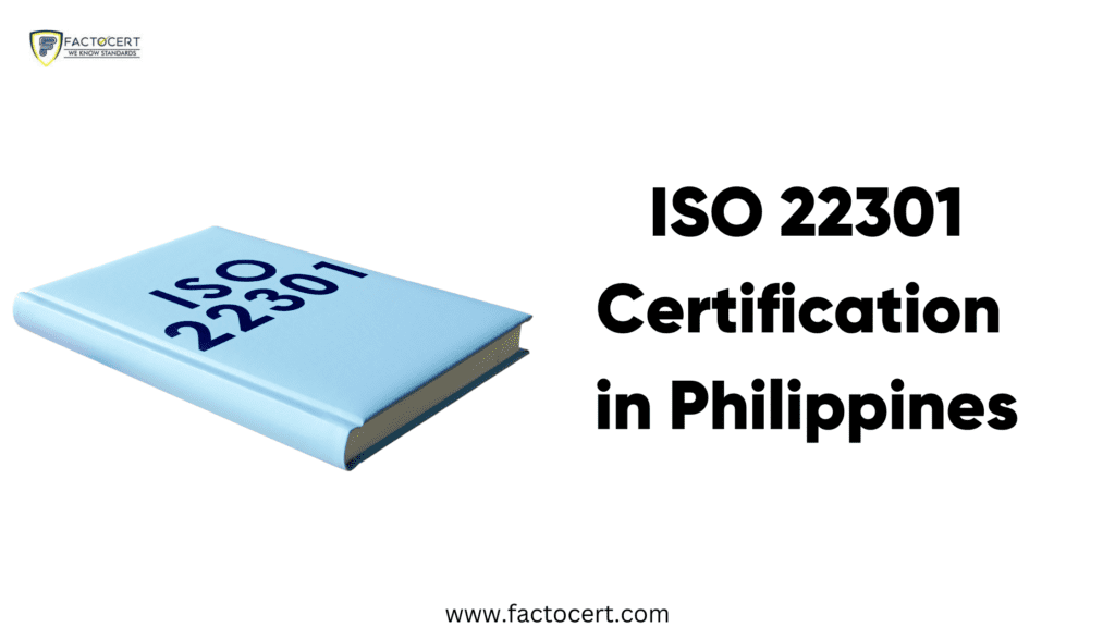 ISO 22301 Certification in Philippines