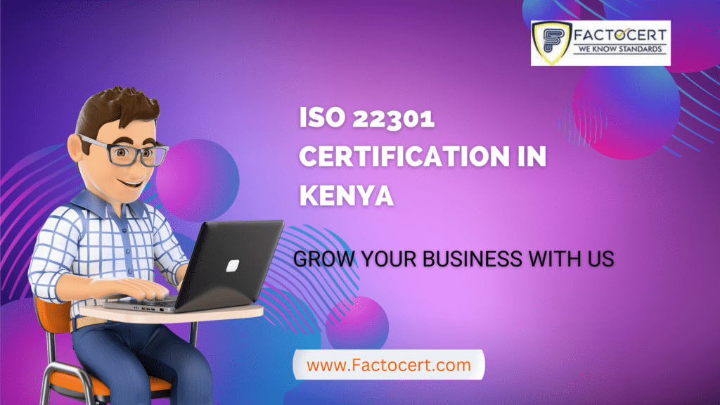 ISO 22301 Certification in Kenya