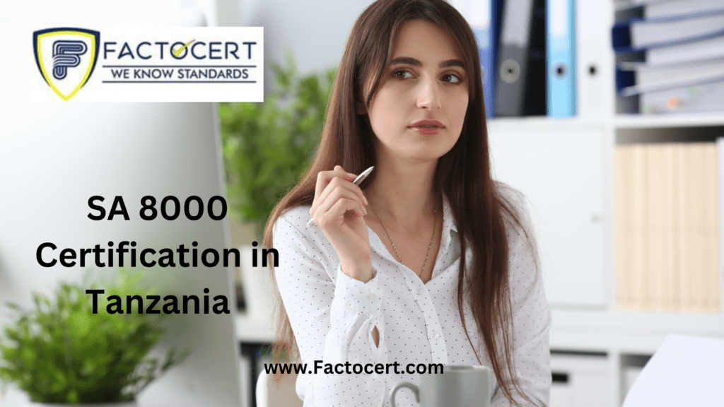 SA 8000 Certification in Tanzania