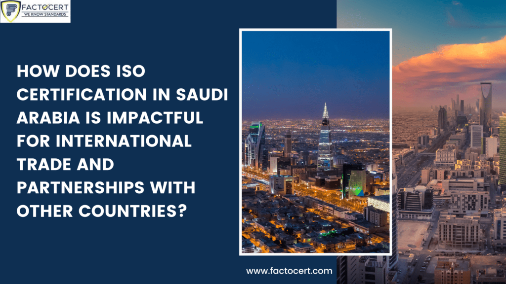 ISO certification in Saudi Arabia