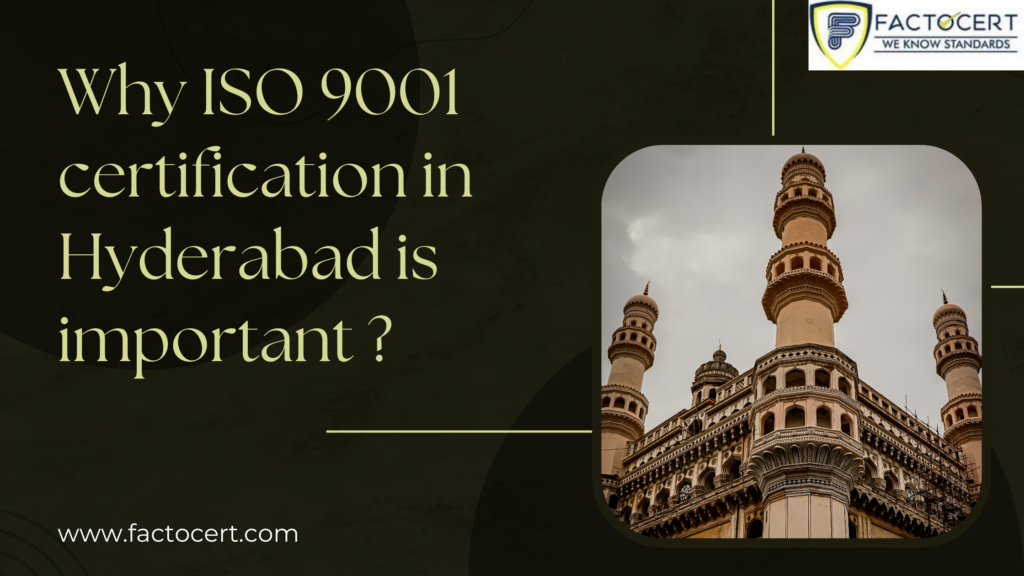 ISO 9001 certification in Hyderabad