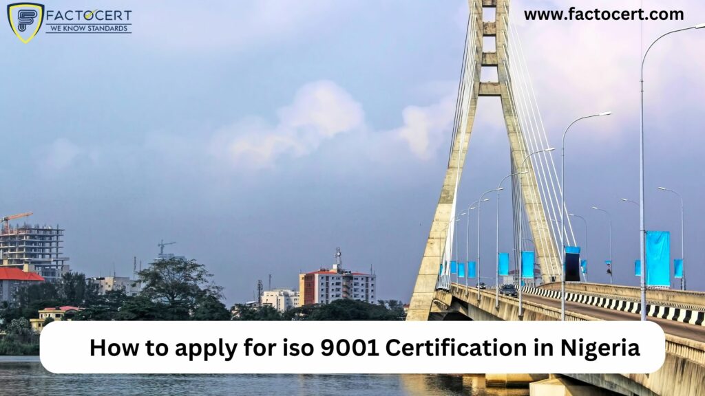 ISO 9001 Certifcation in Nigeria