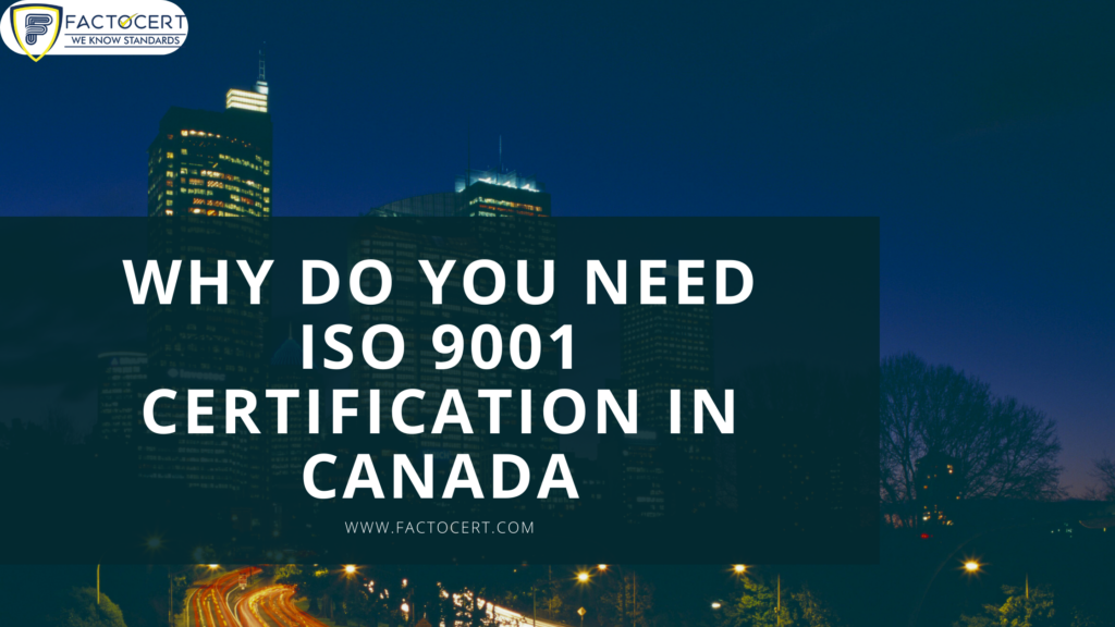 ISO 9001 Certification in Canada