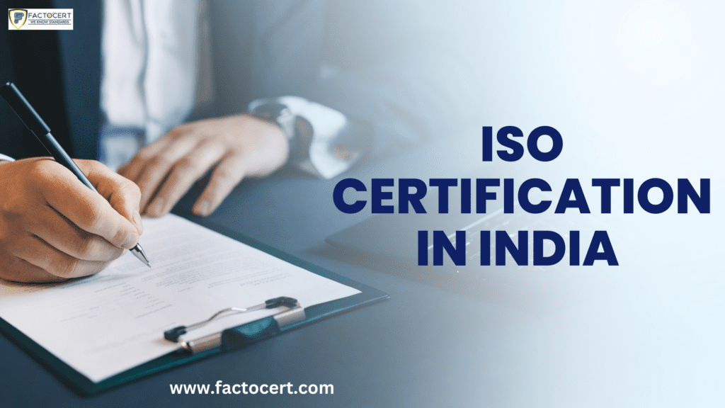 iso certification in india