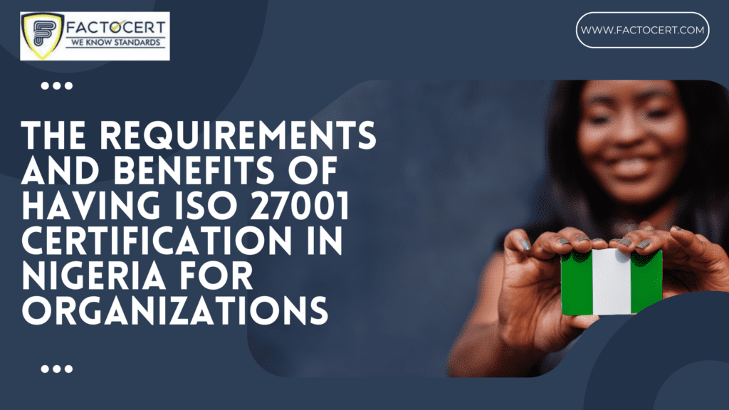ISO 27001 Certification In Nigeria