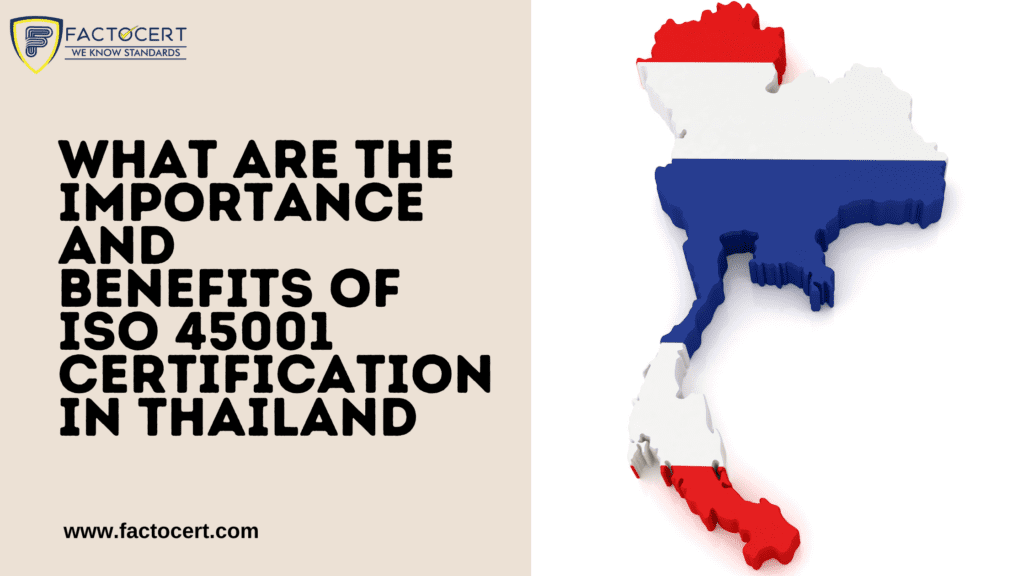 ISO 45001 certification in Thailand