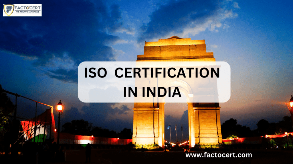 ISO certification in India