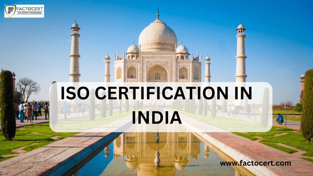 ISO certification in India