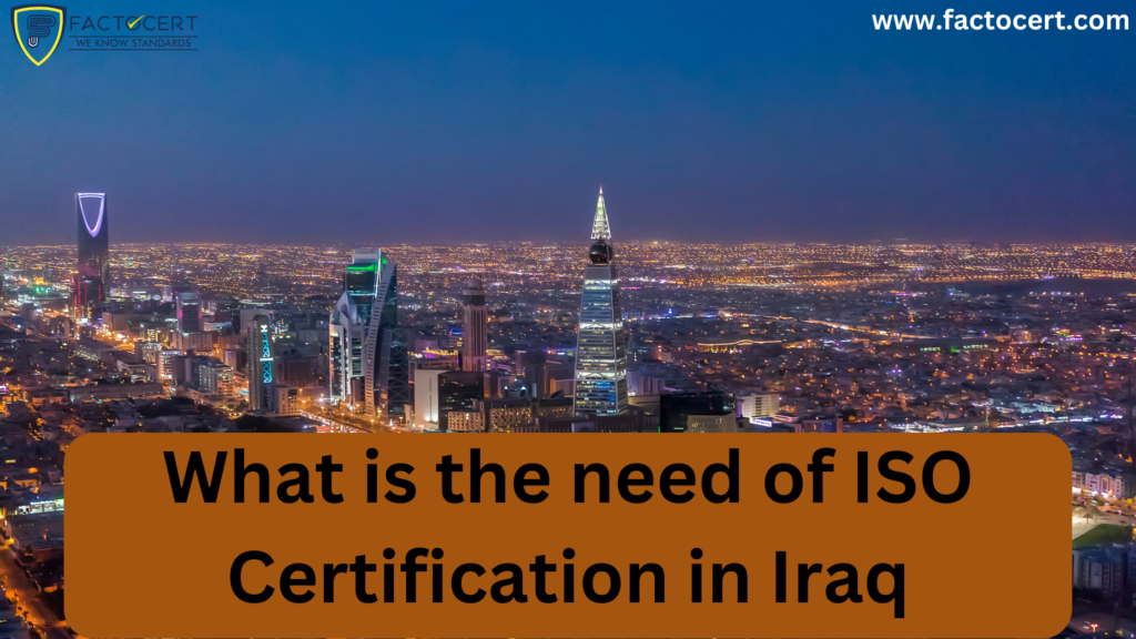 ISO Certification in Iraq ISO Consultants in Iraq