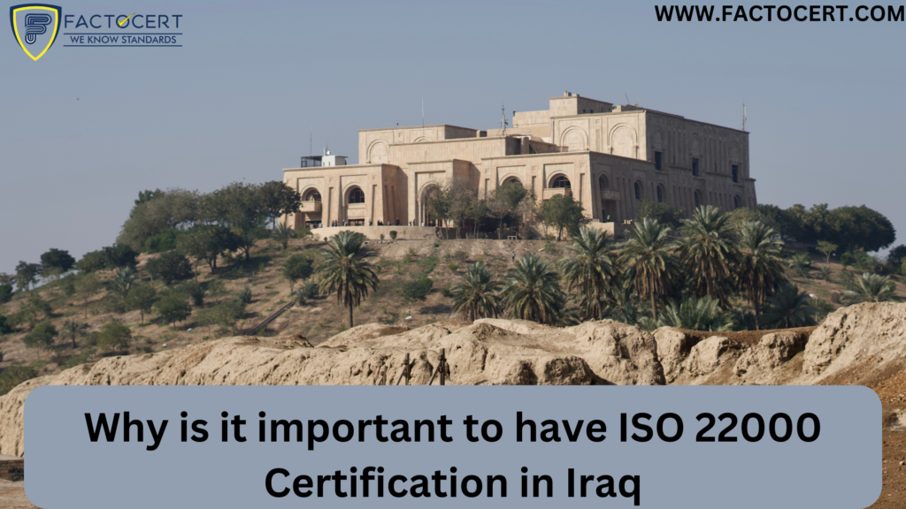 ISO 22000 Certification in Iraq Iraq