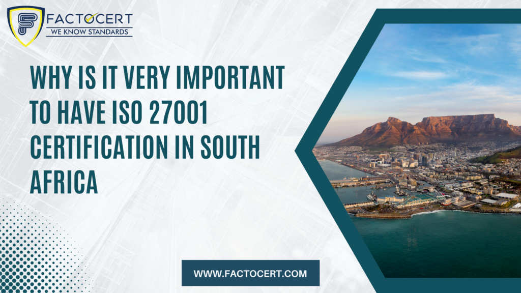 ISO 27001 Certification in South Africa