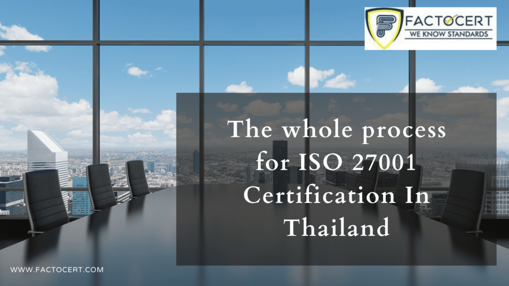 ISO 27001 Certification In Thailand