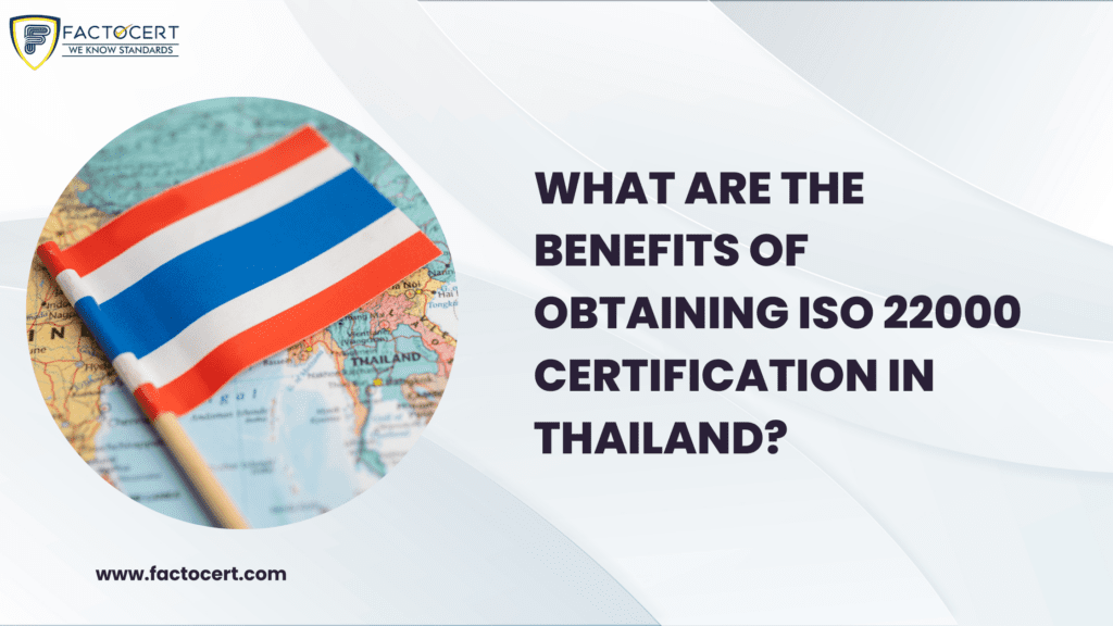 ISO 22000 certification in Thailand
