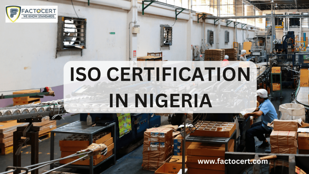 ISO 9001 certification in Nigeria