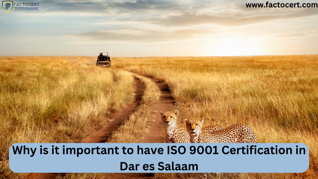 ISO 9001 Certification in Dar es Salaam