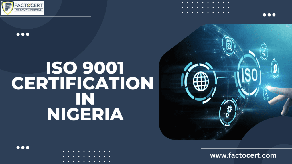 ISO 9001 CERTIFICATION IN nigeria
