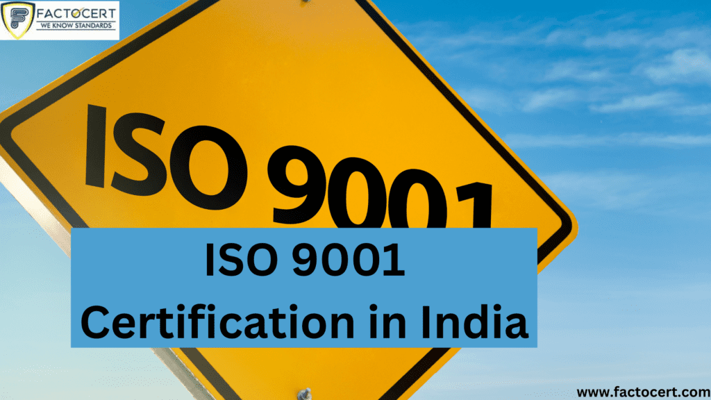 ISO 9001 Certification in India
