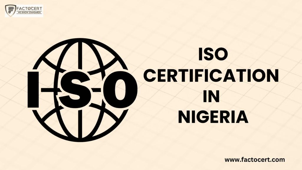 ISO CERTIFICATION IN NIGERIA