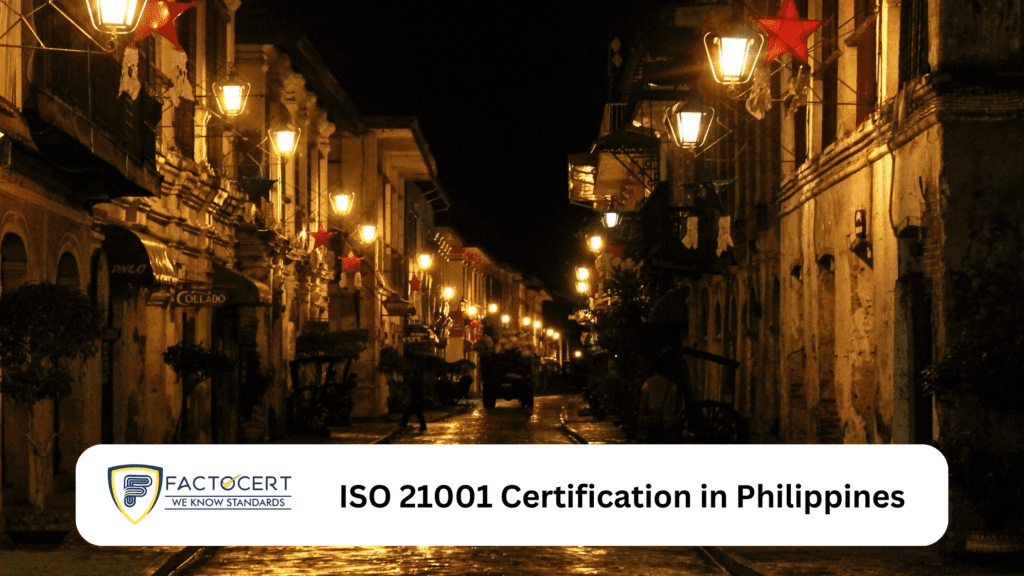 ISO 21001 Certification in Philippines