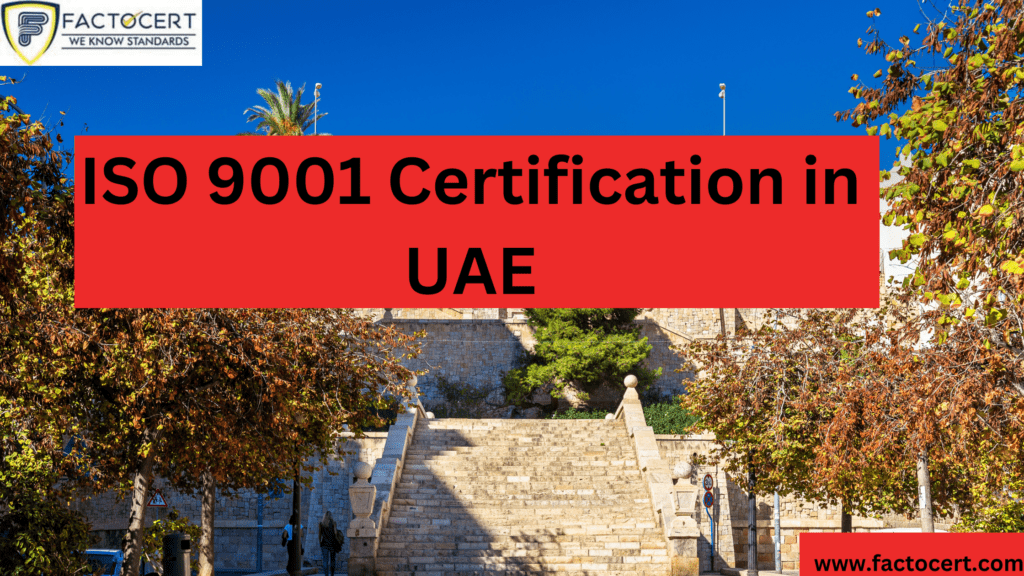ISO 9001 Certification in UAE