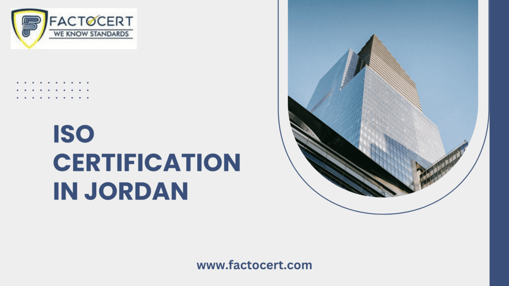 ISO Certificate in Jordan