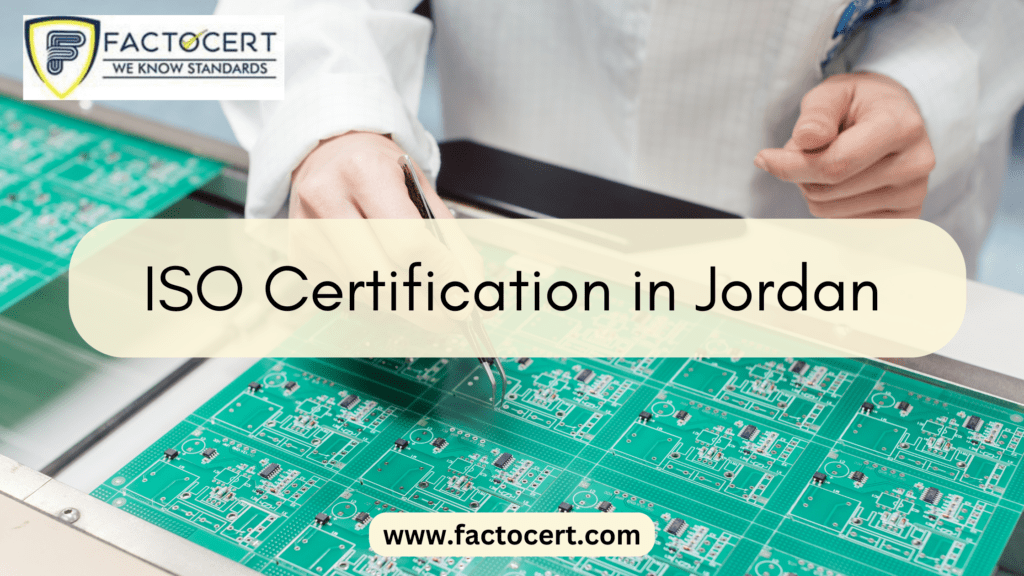 ISO Certificate in Jordan