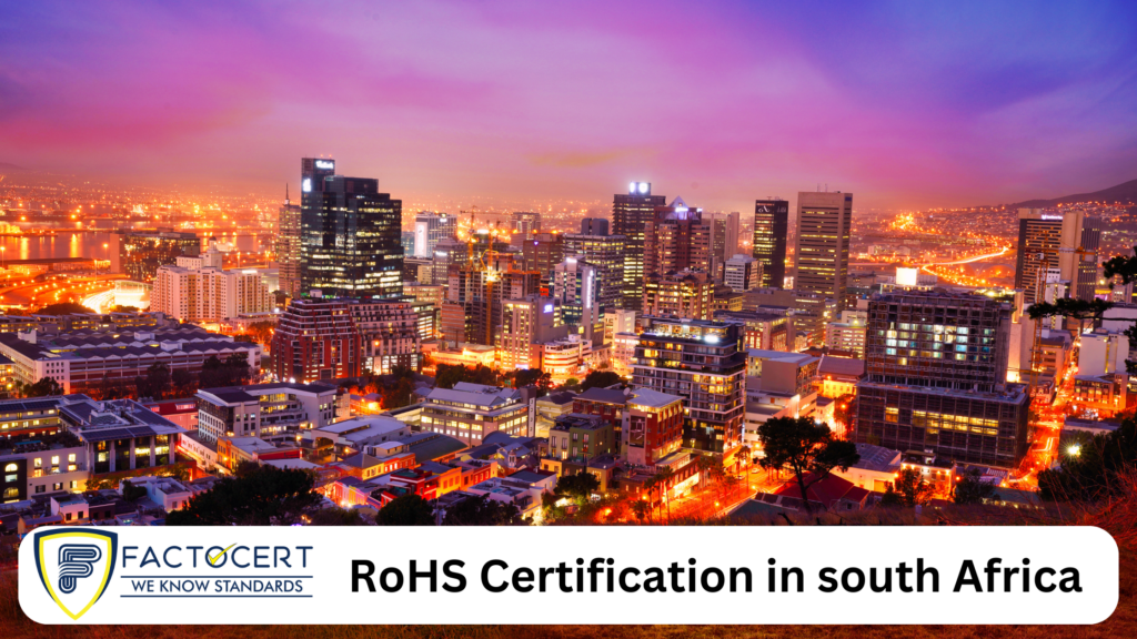 RoHS Certification in South Africa