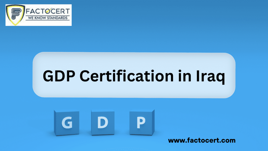 GDP Certification in Iraq