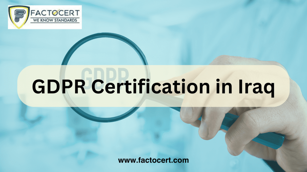 GDPR Certification in Iraq