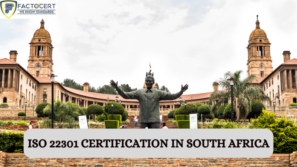 ISO 22301 CERTIFICATION IN South Africa