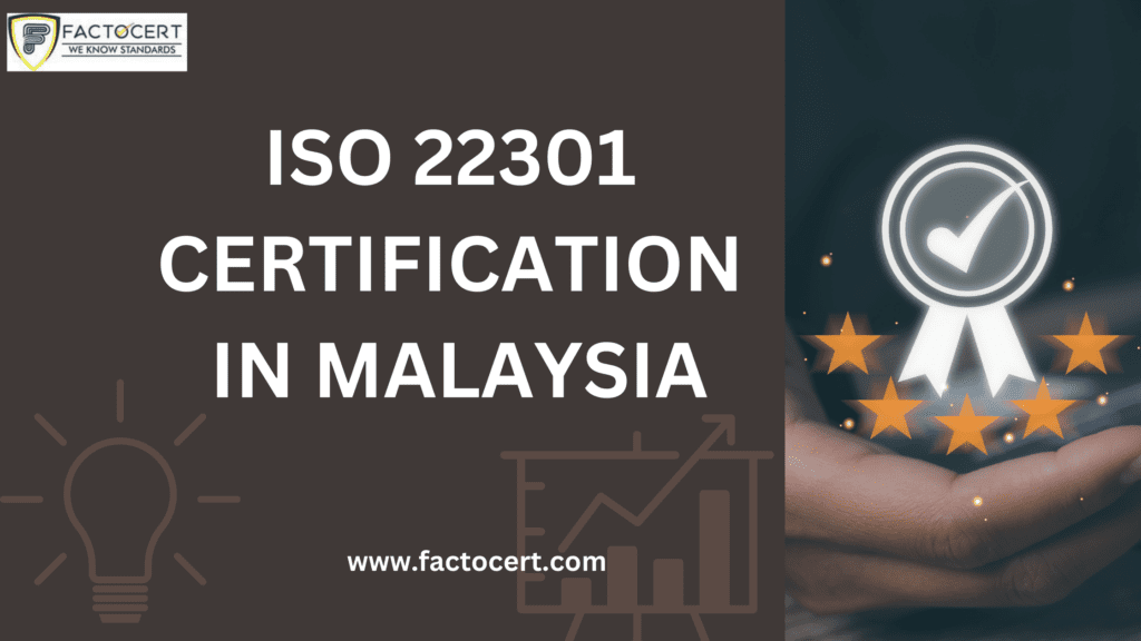 ISO 22301 certification in Malaysia