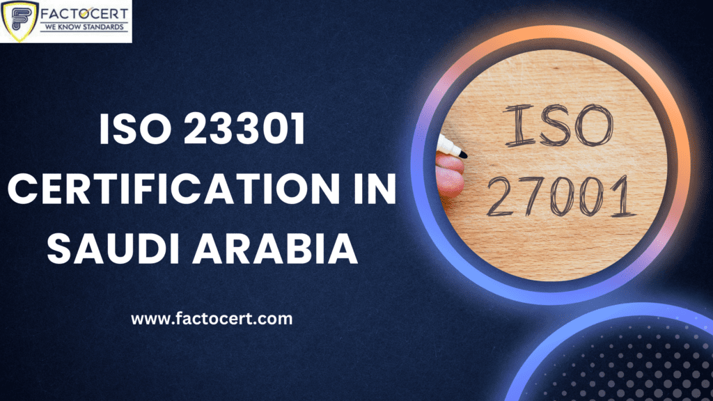 ISO 22301 certifications in Saudi Arabia