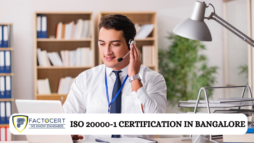 ISO 20000-1 Certification in bangalore