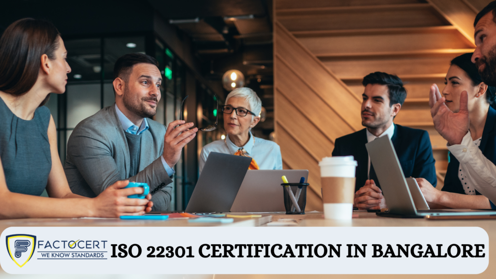 ISO 22301 Certification in bangalore