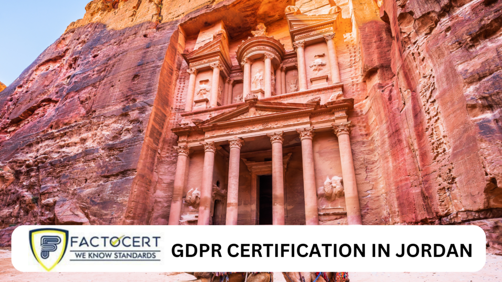 GDPR Certification in Jordan