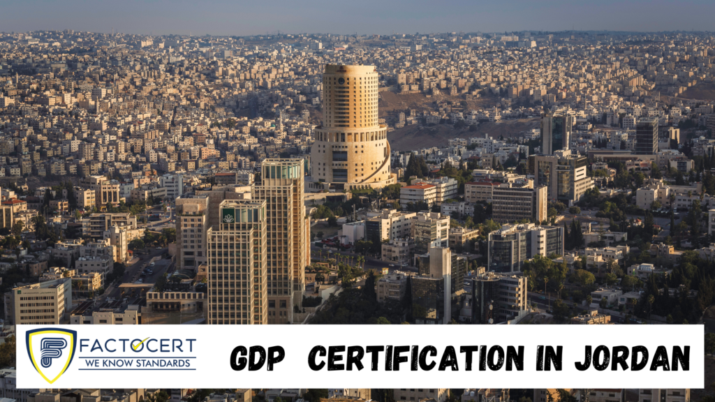 GDP Certification in Jordan