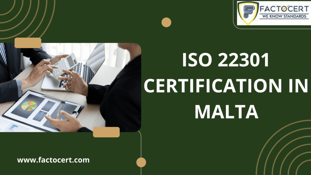 ISO 22301 certification in Malta