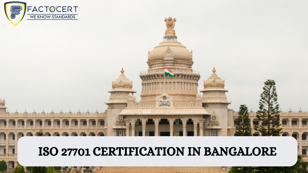 ISO 27701 CERTIFICATION IN Bangalore
