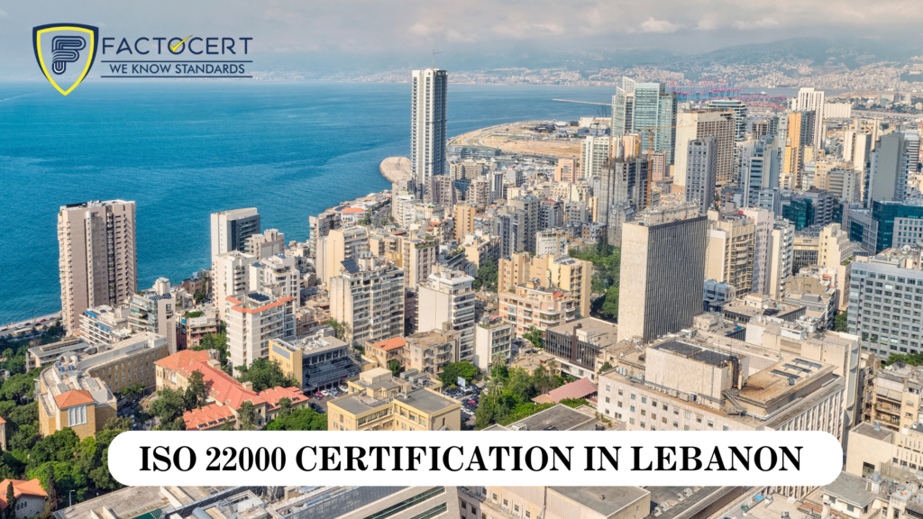 ISO 22000 CERTIFICATION IN LEBANON