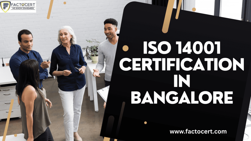 ISO 14001 CERTIFICATION IN BANGALORE