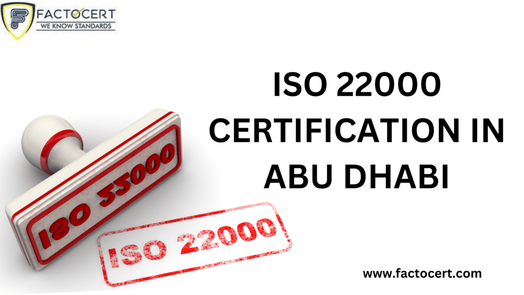 ISO 22000 certification in Abu Dhabi