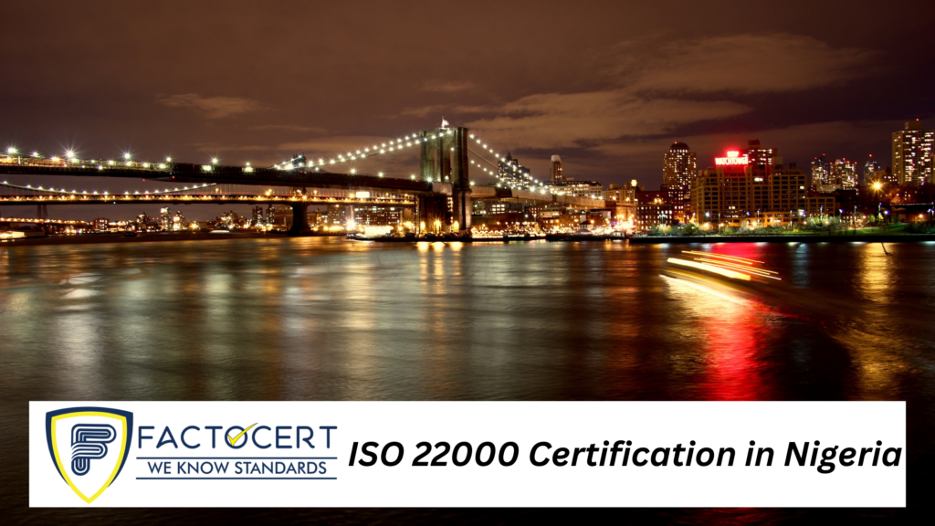 ISO 22000 certification in Nigeria