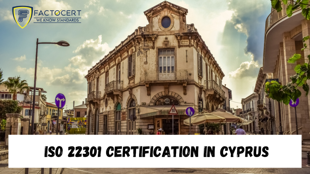 ISO 22301 certification in Cyprus
