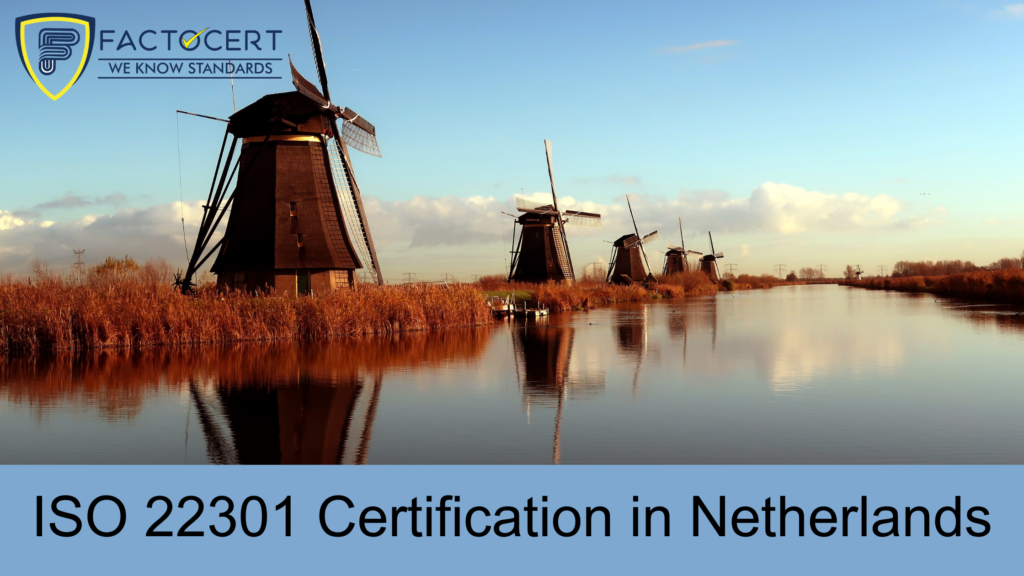 ISO 22301 Certification in Netherlands